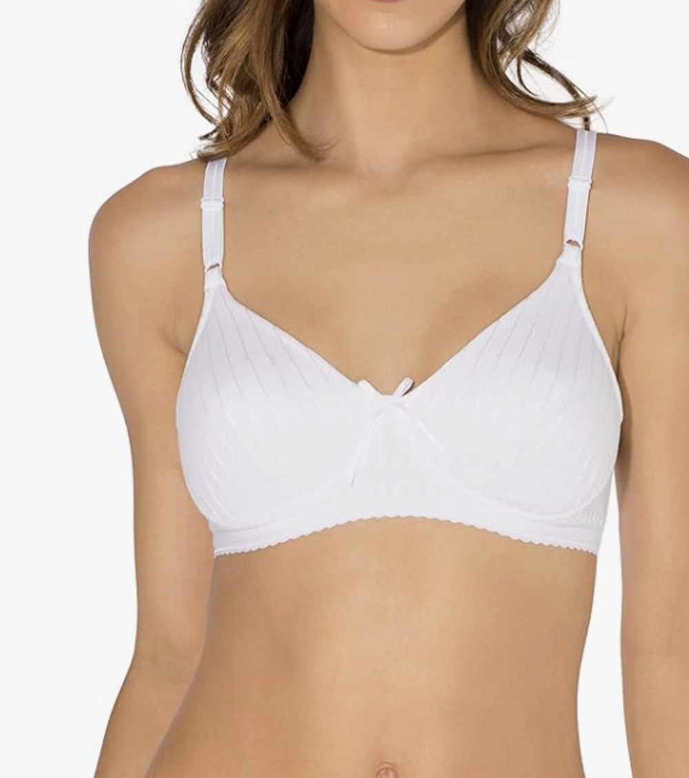 Fruit of The Loom Women's 42C Lightly Lined Wire-Free White Bra D30-5